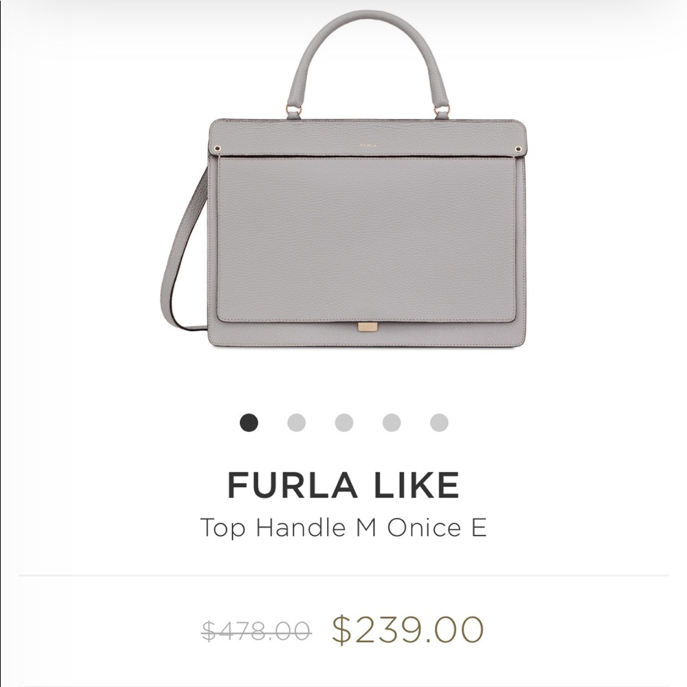 Furla Top Handle M Sabbia B (also a crossbody)
